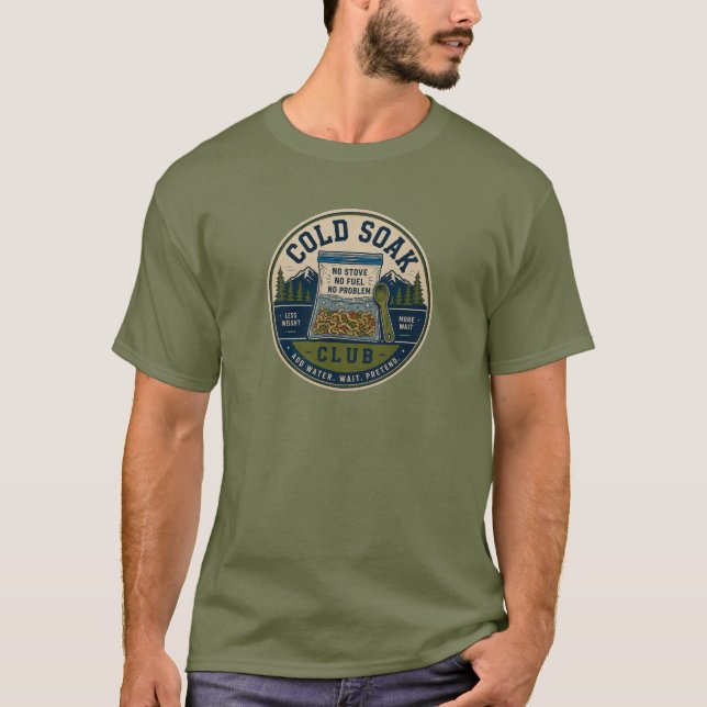 Camiseta Clube de Molho Frio engraçado (Frente)