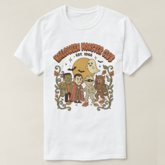 Camiseta Clube de Monstros de Halloween