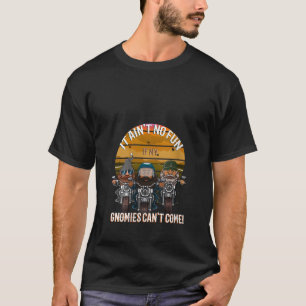 Camiseta Clube de motociclismo feminino pôr do sol retrô nã