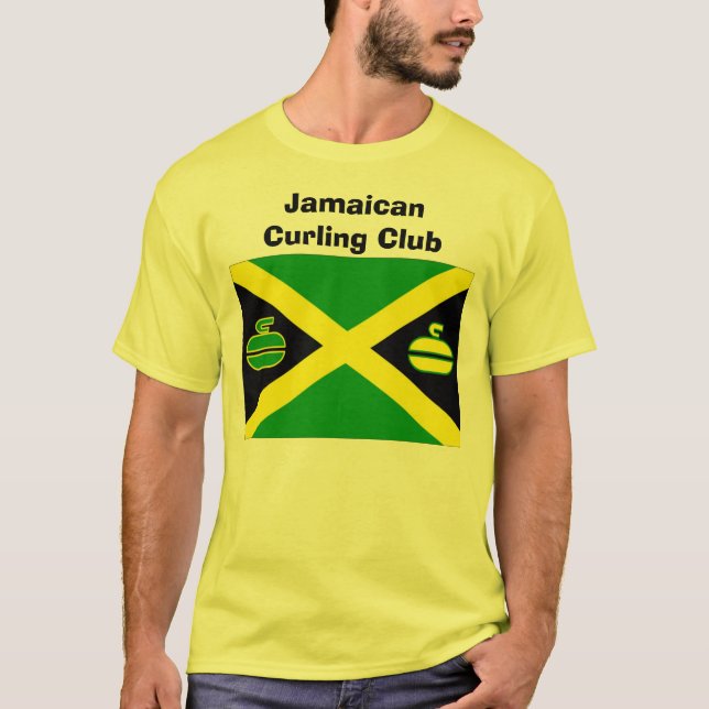 Camiseta Clube de ondulação jamaicano (Frente)