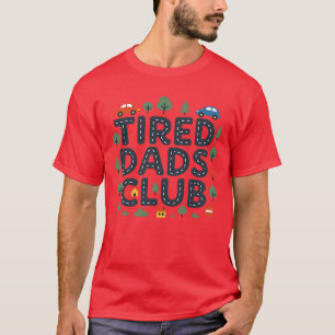 Camiseta Clube de Pais Cansados Faixa de Corrida 2 Lados No