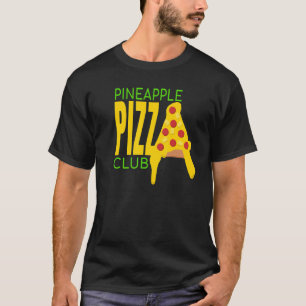Camiseta Clube de pizza de abacaxi