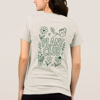 Camiseta Clube de Plantas Jardim Amante de Plantas