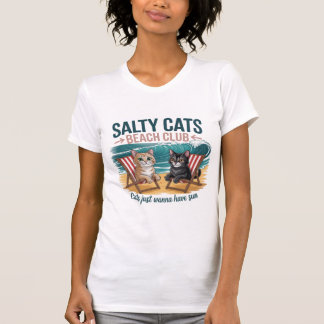 Camiseta Clube de Praia dos Gatos Salgados, Férias de Verão