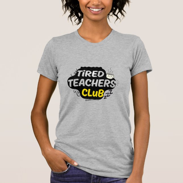Camiseta Clube de Professores Cansados – Camisa Di (Frente)
