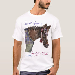 Camiseta clube de sela doce Jamie