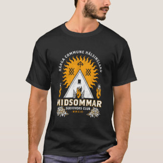 Camiseta Clube de Sobrevivência Midsommar Festival de Terro