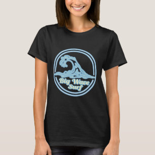 Camiseta Clube de Surf de Ondas Grandes Belharra, Gráfico d
