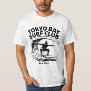 CAMISETA CLUBE DE SURFE DA BAÍA DE TÓQUIO
