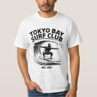 CAMISETA CLUBE DE SURFE DA BAÍA DE TÓQUIO