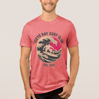 CAMISETA CLUBE DE SURFE DA BAÍA DE TÓQUIO