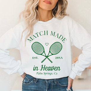 Camiseta Clube de Tênis Casal Feito no Céu Despedida de Sol