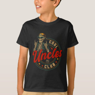 Camiseta Clube de Tios Legais Esqueleto Divertido