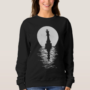 Camiseta Clube de Xadrez Jogo Rei Rainha Cavalo peça de xad