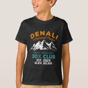 Camiseta Clube Denali 30 Por Cento Estabelecido em 2025 Ave
