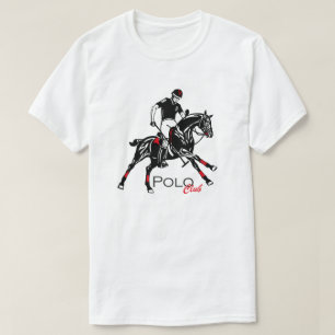 Camiseta clube desportivo equestre