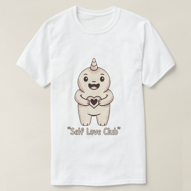 Camiseta Clube do Amor Próprio (Frente do Design)