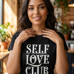 Camiseta Clube do Amor Próprio - Estética Tipográfica Groov