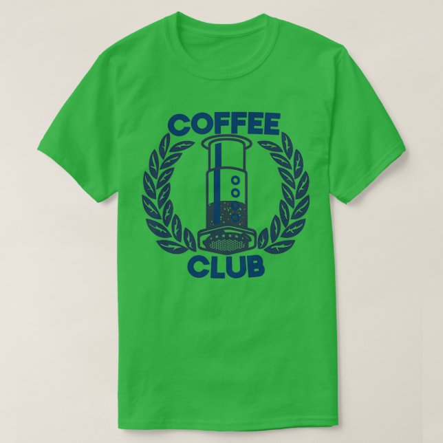 Camiseta Clube do Café (Frente do Design)