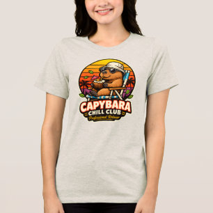 Camiseta Clube do Capivara Relax Capivara Profissional Rela
