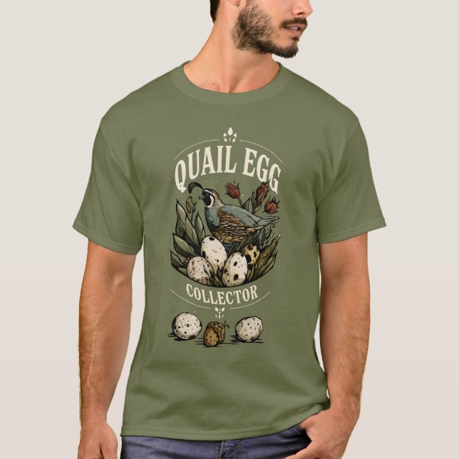 Camiseta Clube do Colecionador de Ovos de Codorna (Frente)
