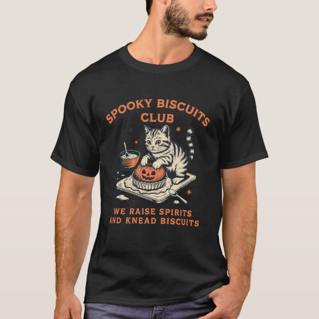 Camiseta Clube do Gato dos Biscoitos Assustadores, Confeita (Frente)
