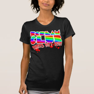 Camiseta Clube do gritar multicolorido