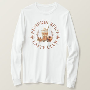 Camiseta Clube do Latte de Abobrinha com Especiarias Outono