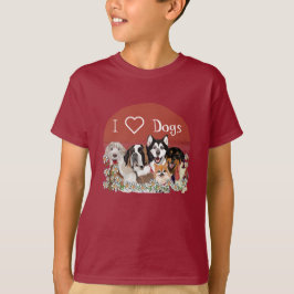 Camiseta Clube do Pacote de Cachorro com Texto Per