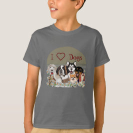 Camiseta Clube do Pacote de Cachorro com Texto Per