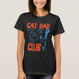 Camiseta Clube do Pai de Gato, A Vida é Melhor Com Gatos, P