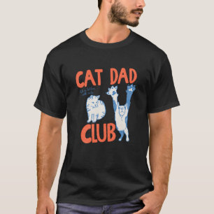 Camiseta Clube do Pai de Gato Presente Legal para Homens