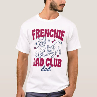 Camiseta Clube do Papai Frenchie Vintage - Cachorr