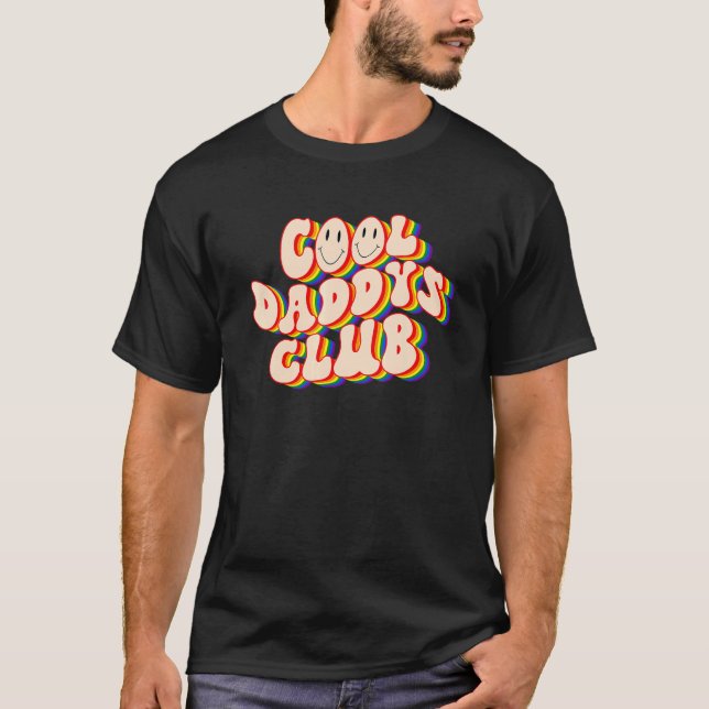 Camiseta Clube do Papai Legal Orgulho LGBTQ Orgulho Gay Arc (Frente)