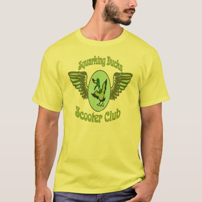 Camiseta Clube do Patinete dos Patos (Frente)