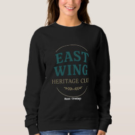Camiseta Clube do Patrimônio da Ala Leste — Emblema Retro V