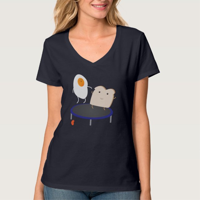 Camiseta Clube do pequeno almoço (Frente)