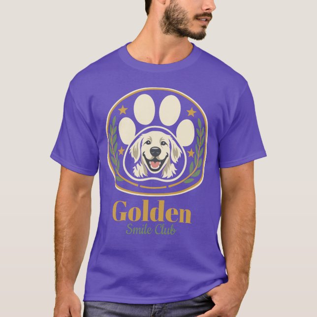Camiseta Clube do Sorriso Dourado (Frente)