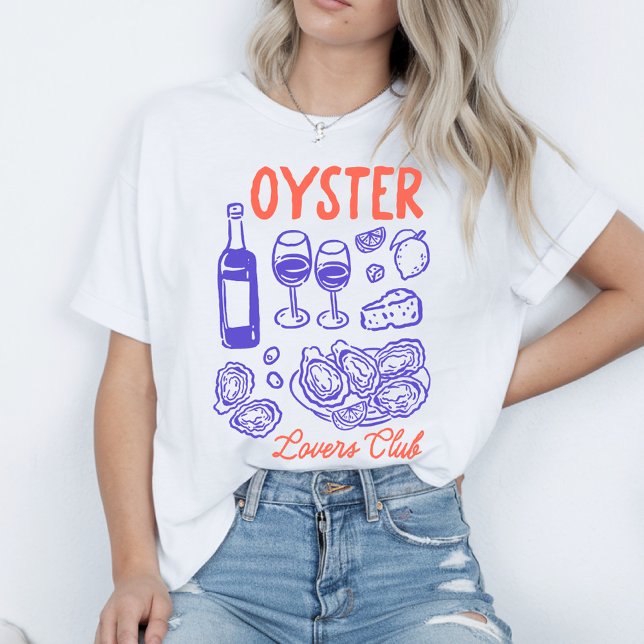 Camiseta Clube dos Amantes de Ostras (Criador carregado)