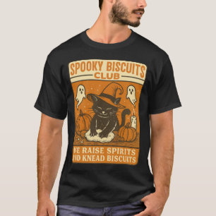 Camiseta Clube dos Biscoitos Assustadores Gato Dia das Brux