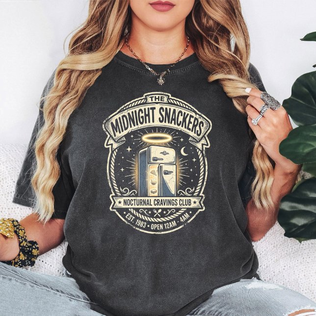 Camiseta Clube dos Comedores da Meia-Noite Design Retro de  (Criador carregado)