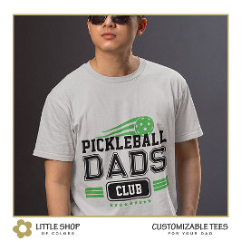 Camiseta Clube dos Pais de Pickleball Estilo Universitário 