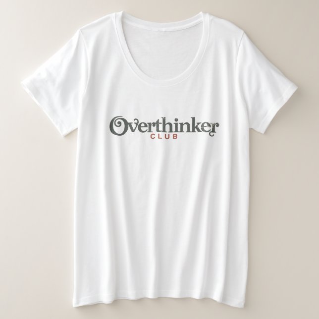 Camiseta Clube dos Superpensadores – Minimalista Vintage (Frente do Design)
