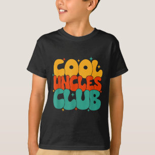 Camiseta Clube dos Tios Legais Groovy Retrô Divertido Novo