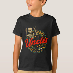Camiseta Clube dos Tios Legais Vintage Engraçado Retro Novo