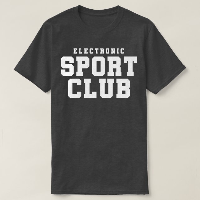 Camiseta Clube Eletrônico do Esporte (Frente do Design)