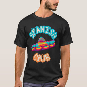 Camiseta Clube Espanhol - Chapéu Mexicano Colorido