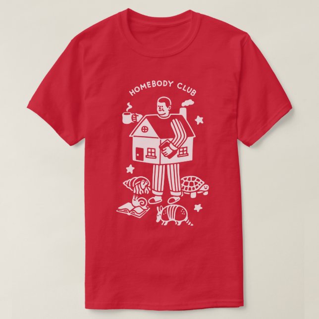 Camiseta Clube Homebody (Frente do Design)