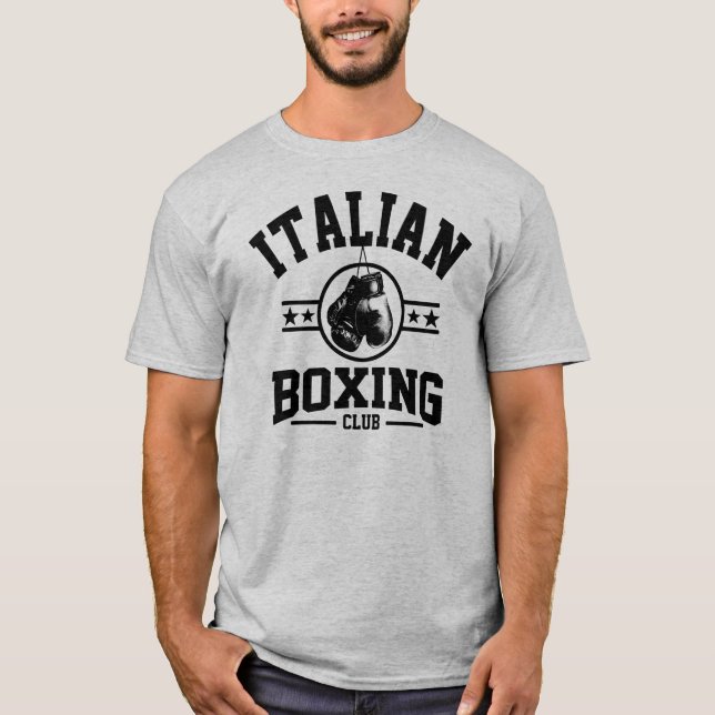 Camiseta Clube italiano do encaixotamento (Frente)