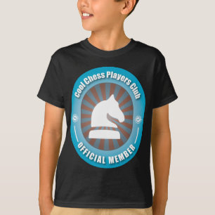 Camiseta Clube legal dos jogadores de xadrez
